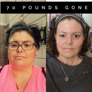 Results, transformation, shakeology results, accountability groups, do support groups work, online support groups, Maegan Blinka, Megan Blinka, 70 pound weight loss, weight loss results