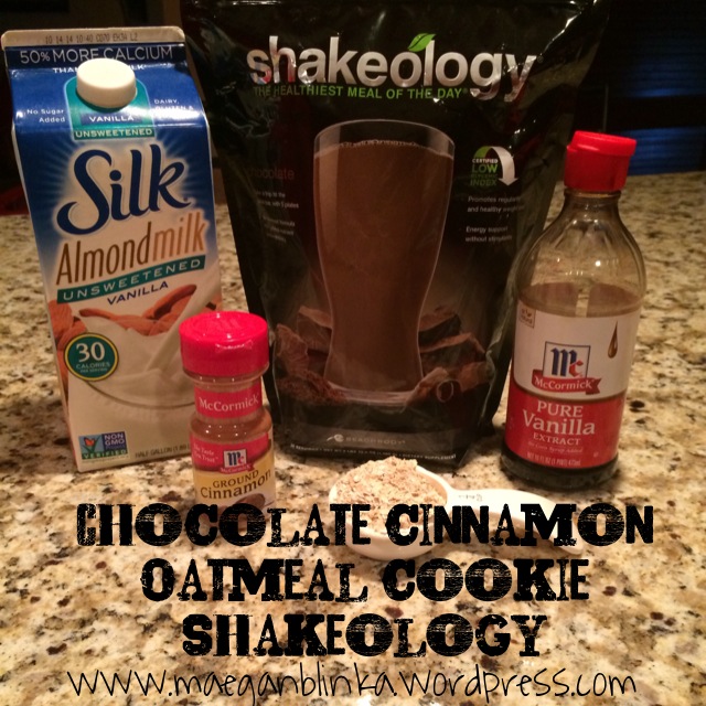 Chocolate Cinnamon Oatmeal Shakeology