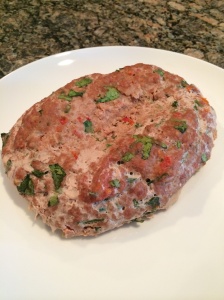 Turkey spinach meatloaf, clean eating, gluten and dairy free meatloaf, 21-day fix