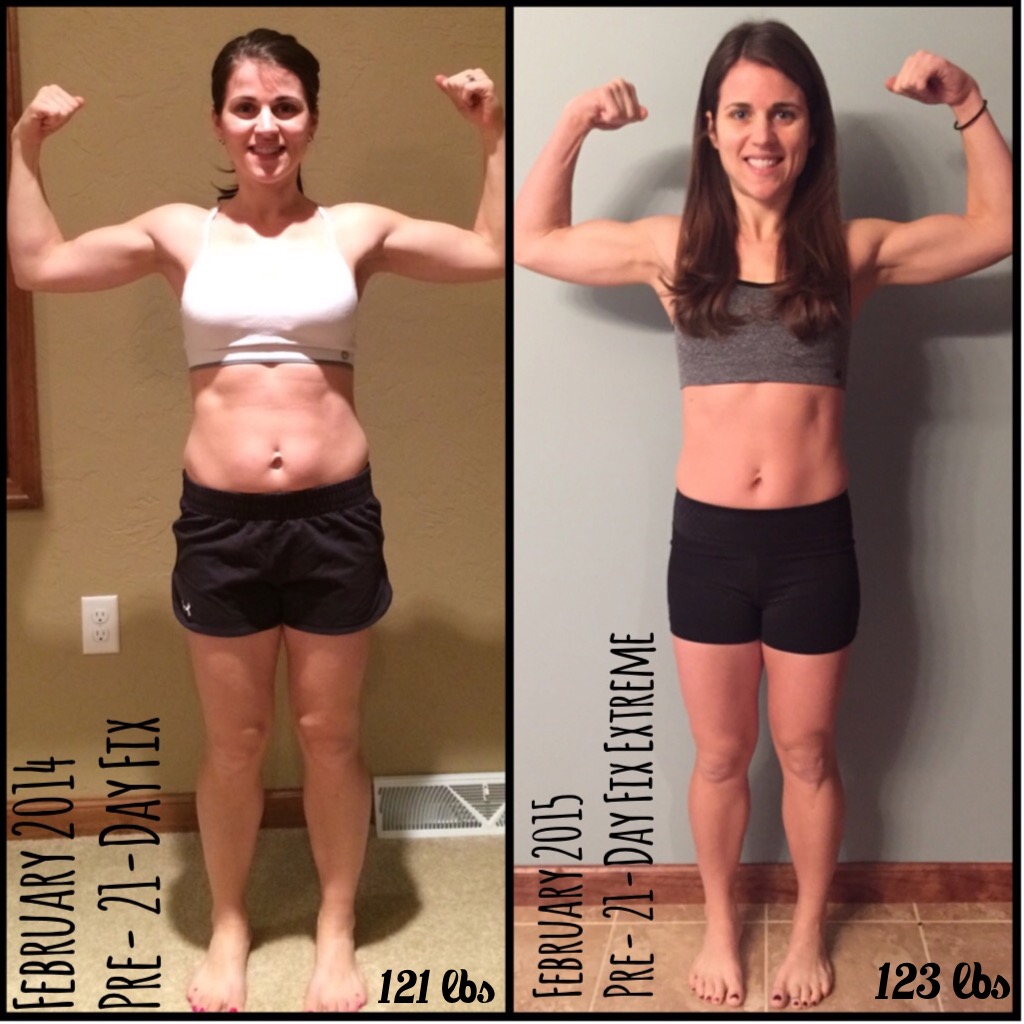 21 day fix extreme results before and after